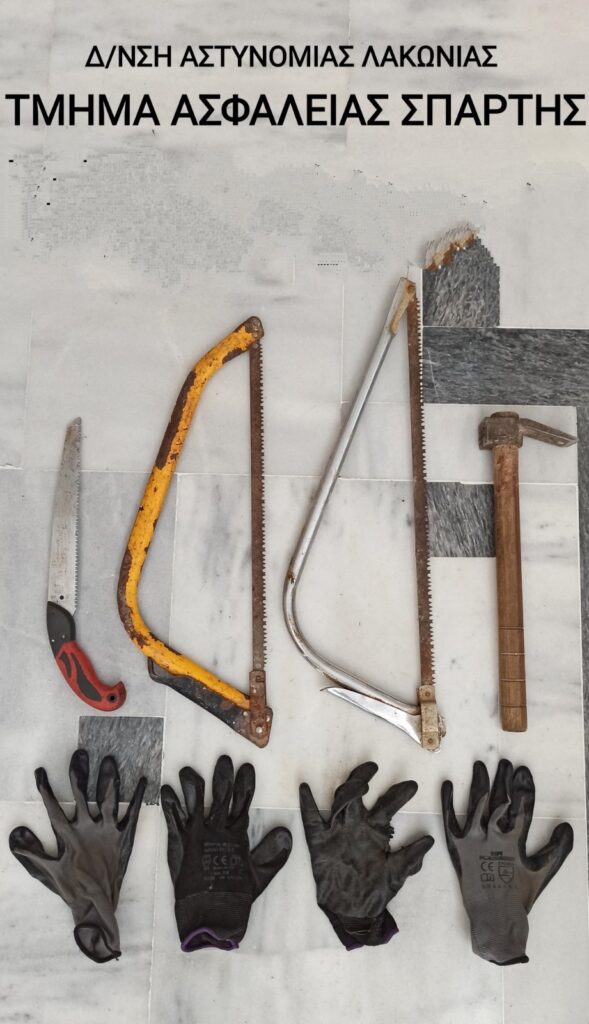 Αγροτικά εργαλεία και γάντια