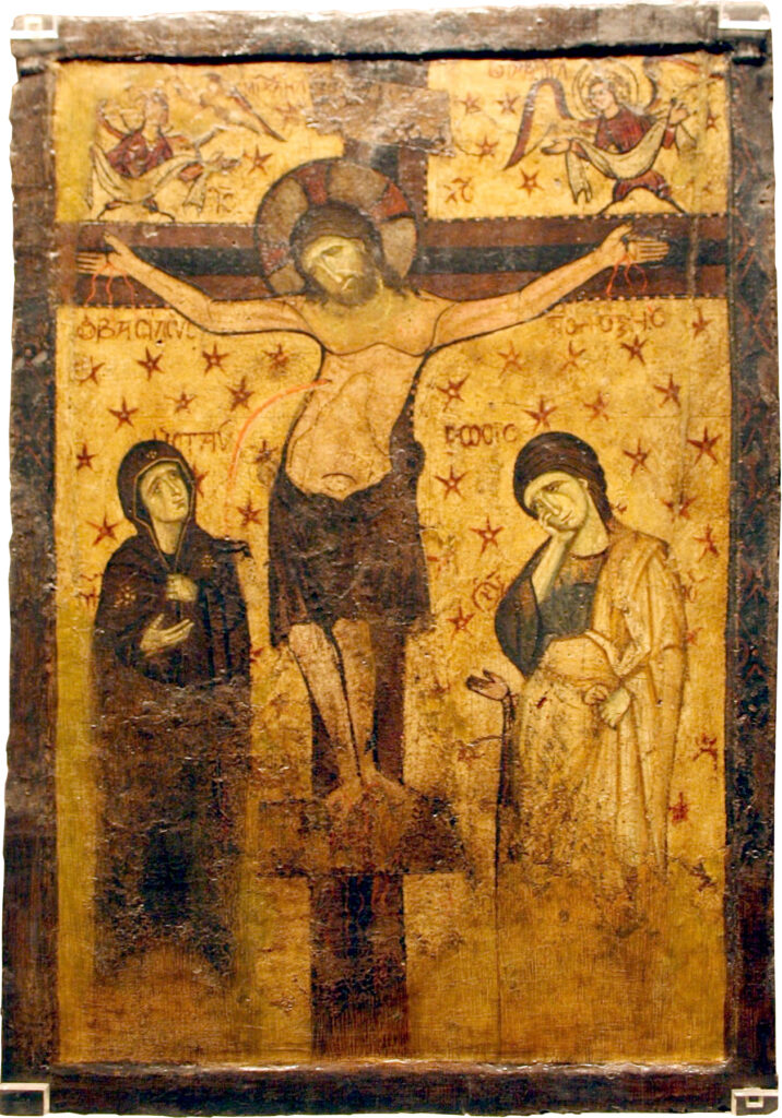 1988 byzantine museum athens crucifixion 9th 13th century photo by giovanni dallorto nov 12 2