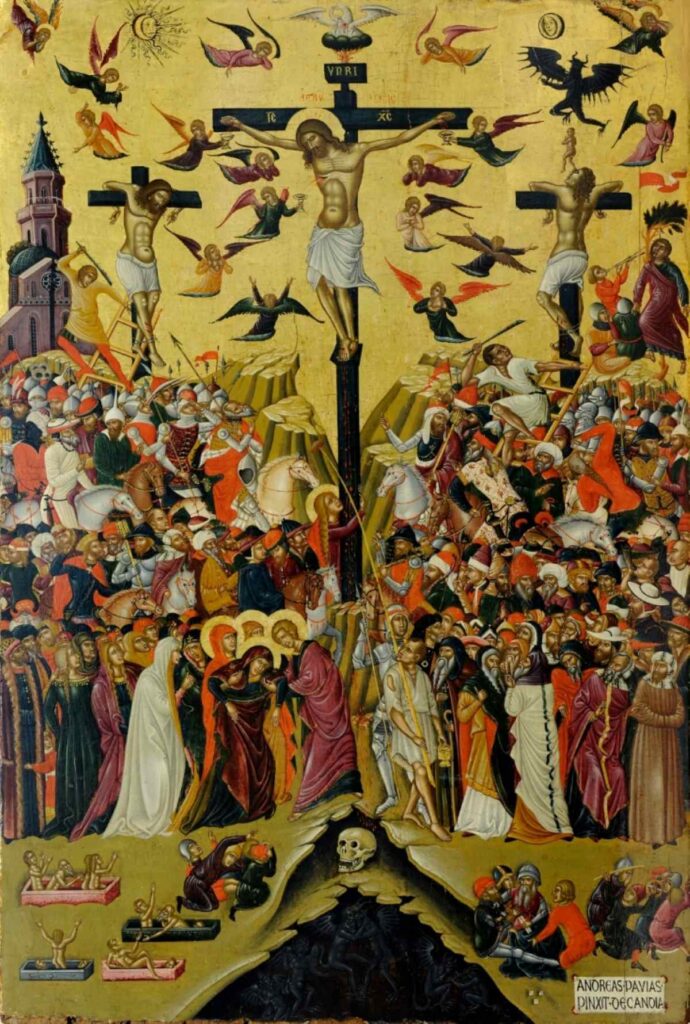 Η Σταύρωση-Ανδρέας Παβίας (π. 1440-μεταξύ 1504-1512) / ΦΩΤΟ: Εθνική Πινακοθήκη