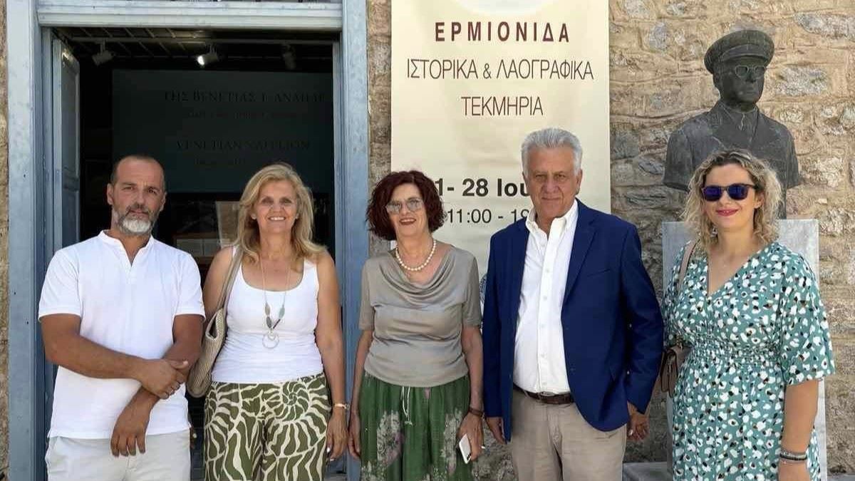 Η ιστορία της Ερμιονίδας στο Πολεμικό Μουσείο Ναυπλίου