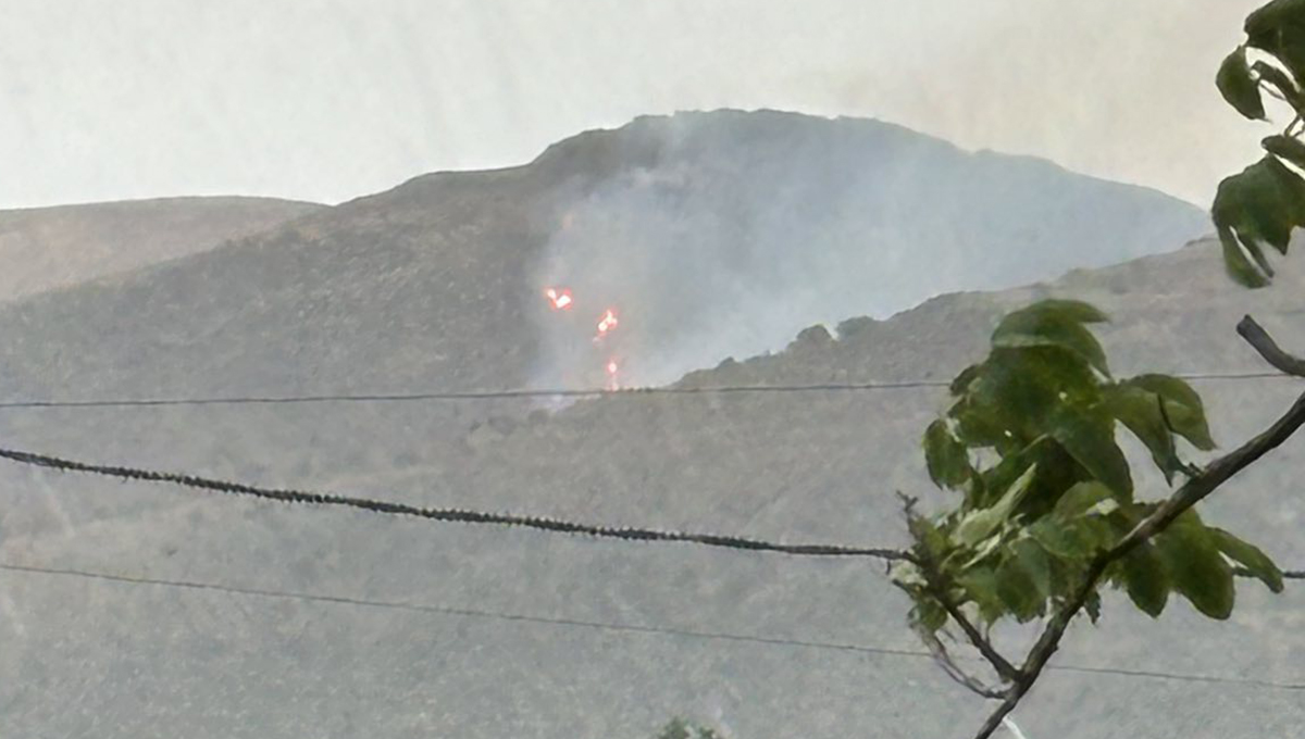 Αργολίδα: Φωτιά από κεραυνό στα Δενδρά Μιδέας