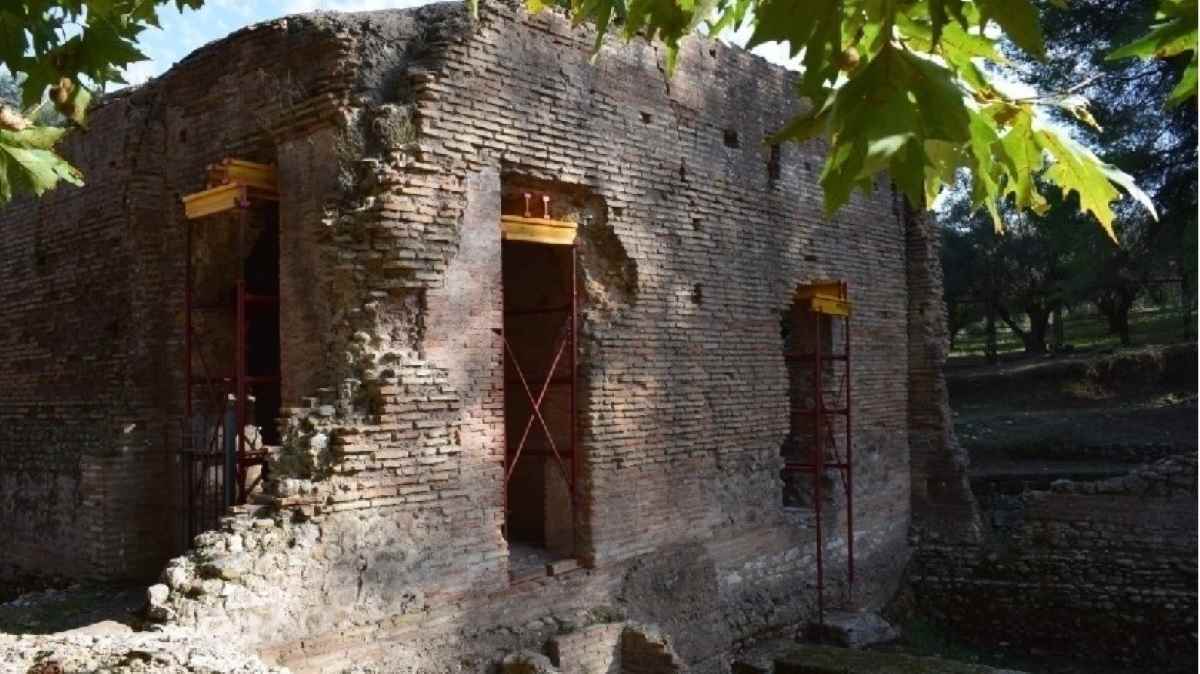 Αρχαία Ολυμπία: Αποκαθίστανται οι ρωμαϊκές θέρμες του Νέρωνα