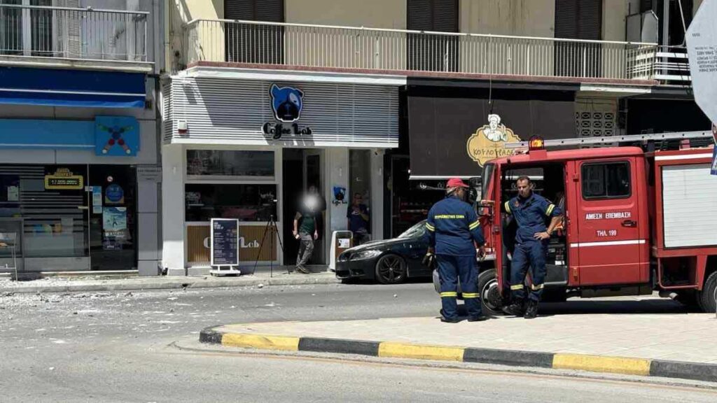 Κατάρρευση μπαλκονιού στο Ναύπλιο