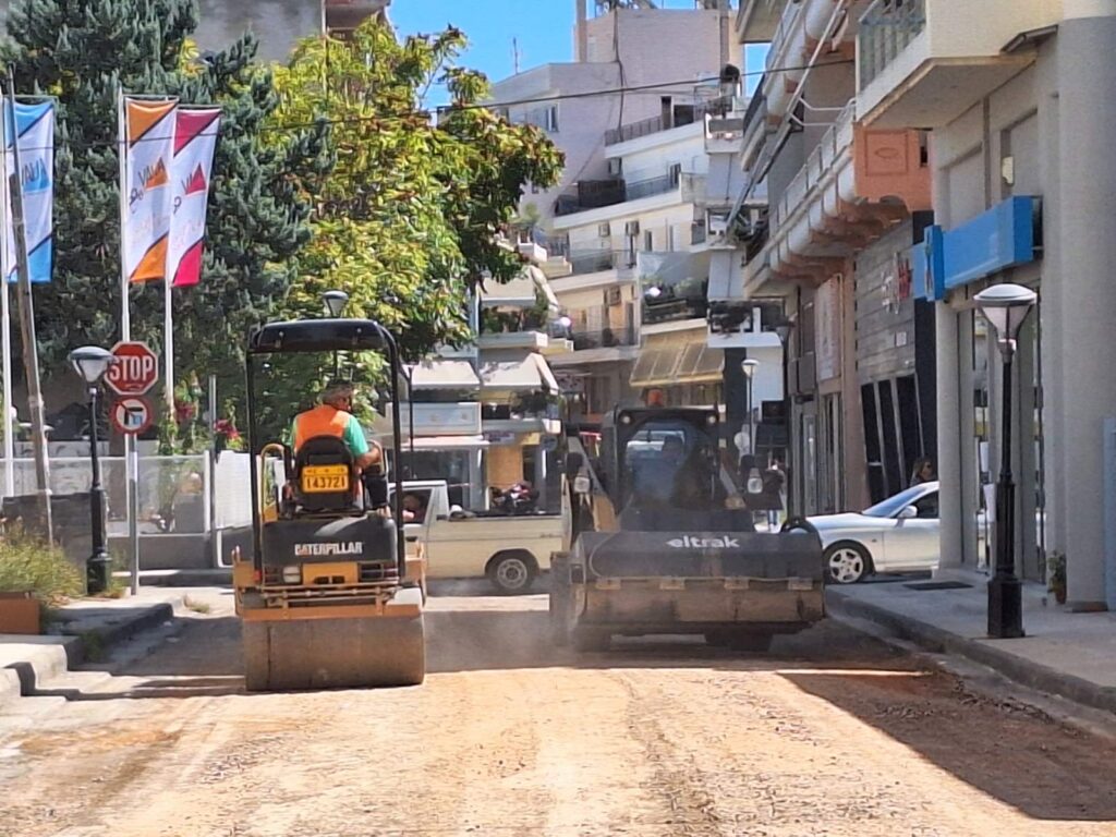 Οδός Αιγαίου Πελάγους Άργος εργασίες