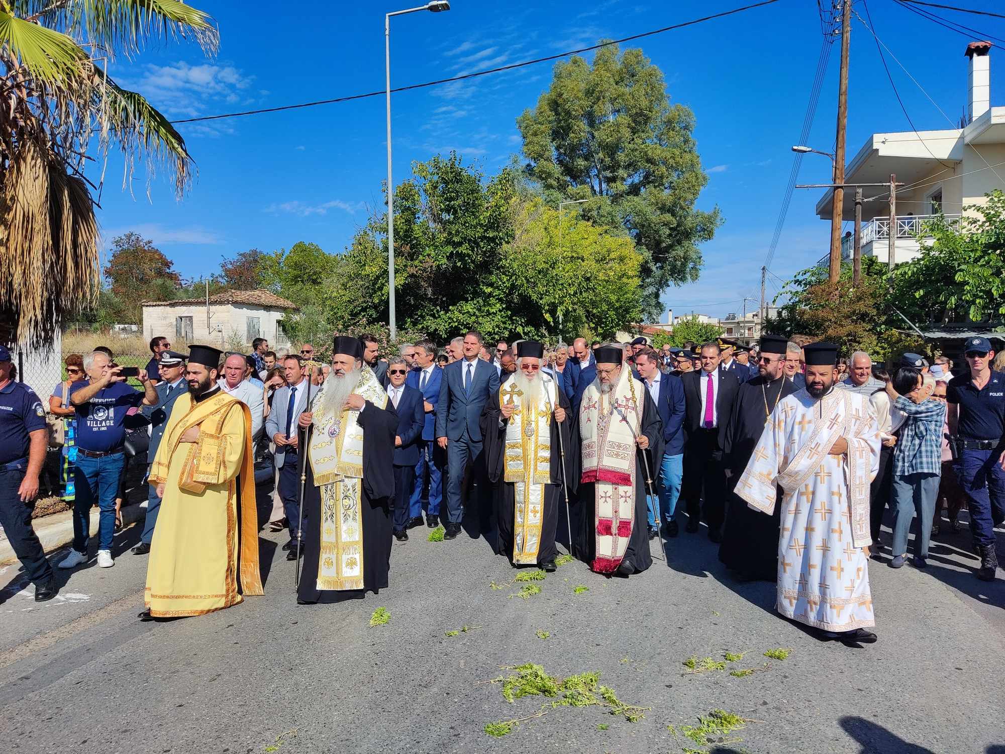 Μεσσήνη: Υποδοχή εικόνας απο το Βουλκάνο