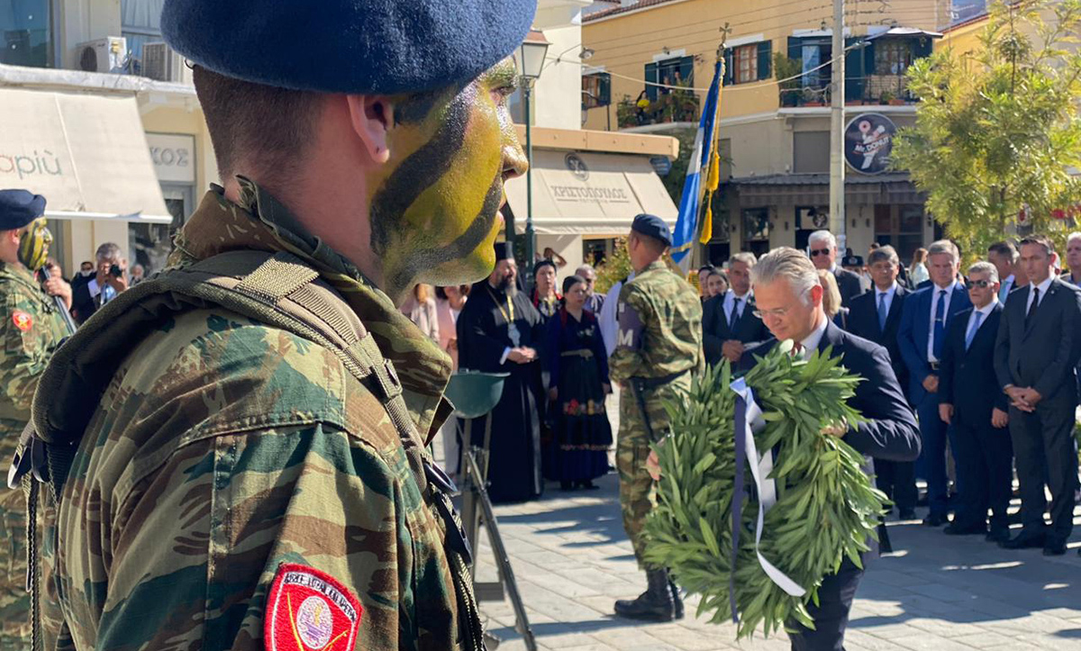 Δ. Πτωχός: «Η 28η Οκτωβρίου συμβολίζει την αντοχή και την ενότητα του Έθνους»