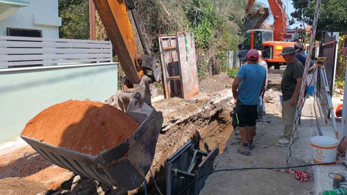 Ολοκληρώνεται το δίκτυο αποχέτευσης ακαθάρτων στην Μικρομάνη Μεσσηνίας