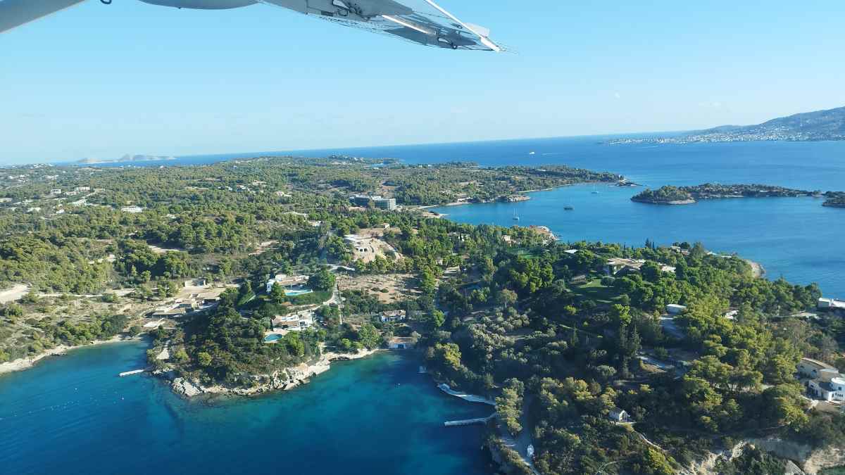 Πρώτη πτήση στην Αργολική Ριβιέρα για τη Hellenic Seaplanes