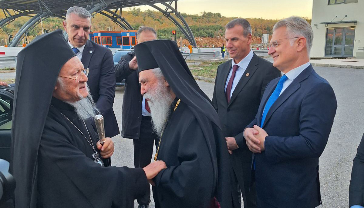 Με τιμή υποδέχθηκε η Σπάρτη τον Οικουμενικό Πατριάρχη Βαρθολομαίο