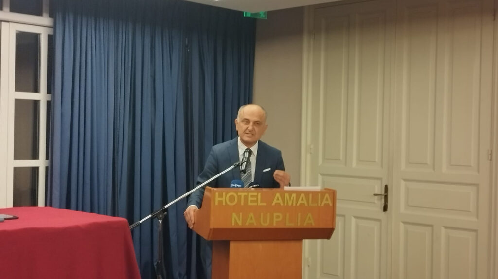 Παρουσίαση Αναπτυξιακή Δύναμη Θοδωρής Βασιλόπουλος Επιμελητήριο Αργολίδας εκλογές