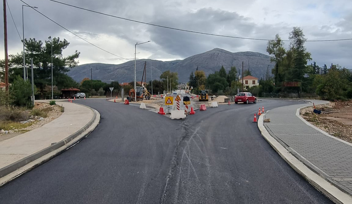 Λυγουριό: Σε νέες βάσεις η κυκλοφορία στον υπό κατασκευή κόμβο