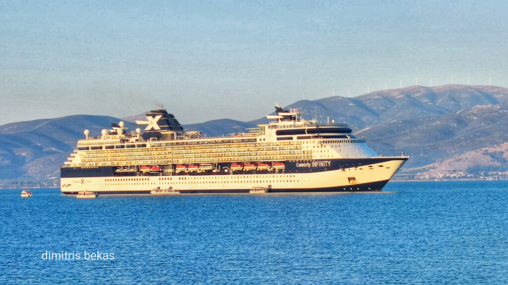 Κρουαζιερόπλοια Ναύπλιο Celebrity Infinity