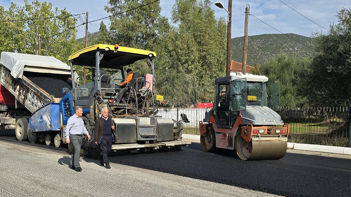 Αυτοψία σε έργα οδοποιίας και αντιπλημμυρικής προστασίας στη Μεσσηνία