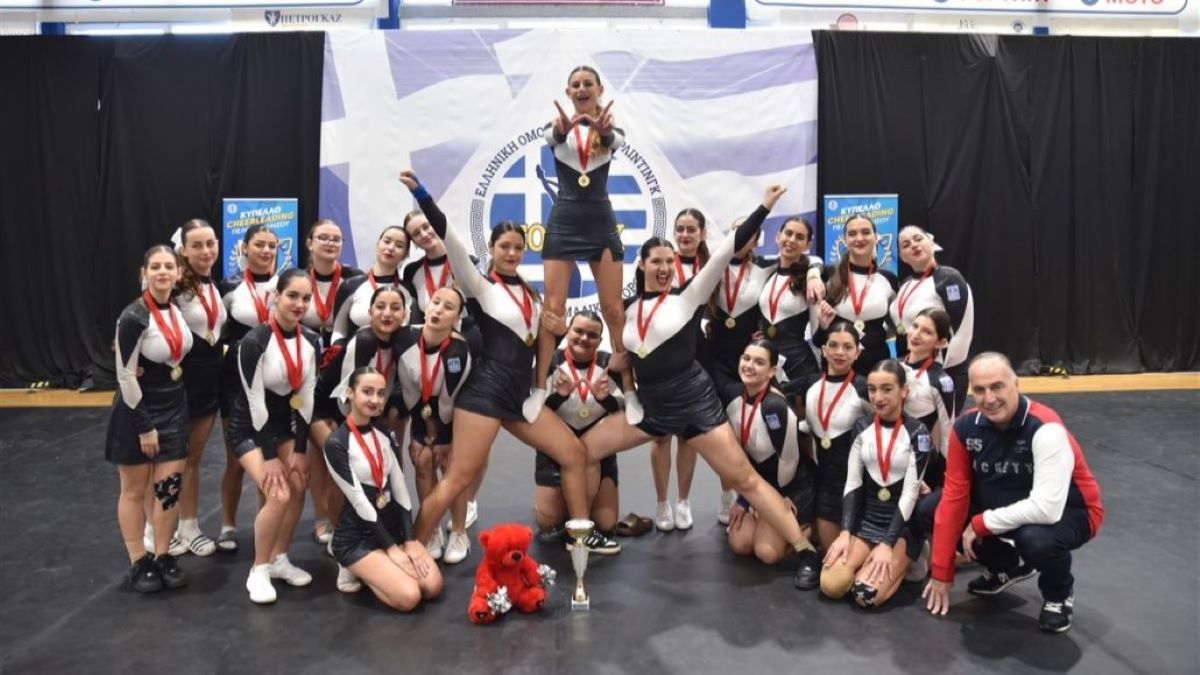 Γράφει ιστορία το Ναύπλιο στο άθλημα του Cheerleading