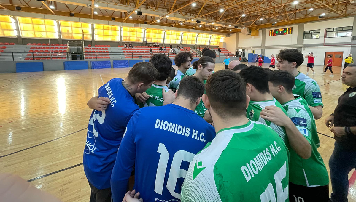 Handball Premier: Ο Διομήδης υπέταξε τα Βριλήσσια