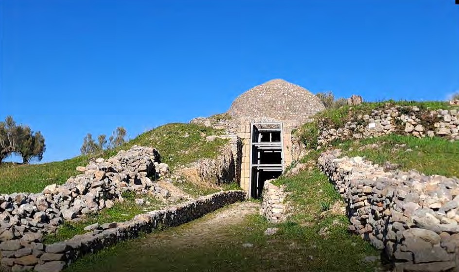 arxaiologikos xoros peristerias messinia