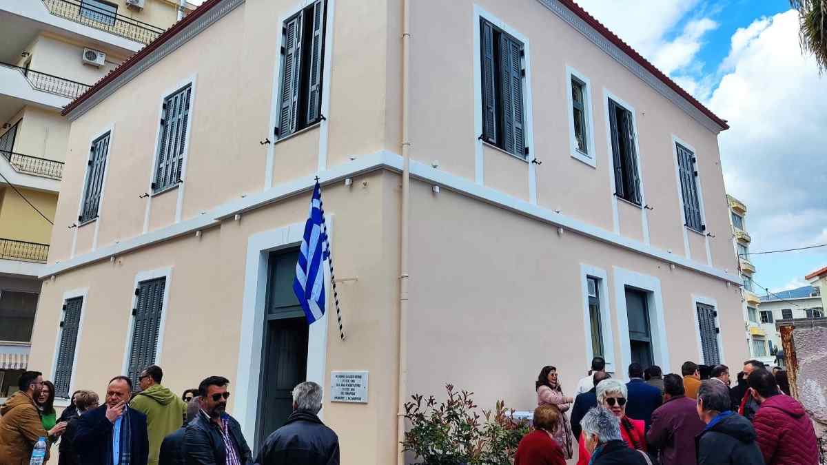 Εγκαίνια για το ανακατασκευασμένο κτήριο της πρώην Ηλεκτρικής Εταιρείας Καλαμάτας