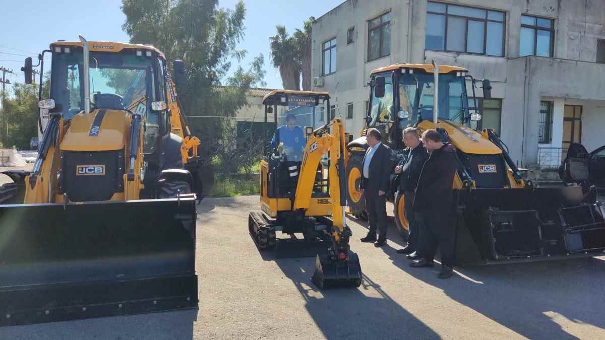 Τρία νέα μηχανήματα για την ΔΕΥΑ Καλαμάτας