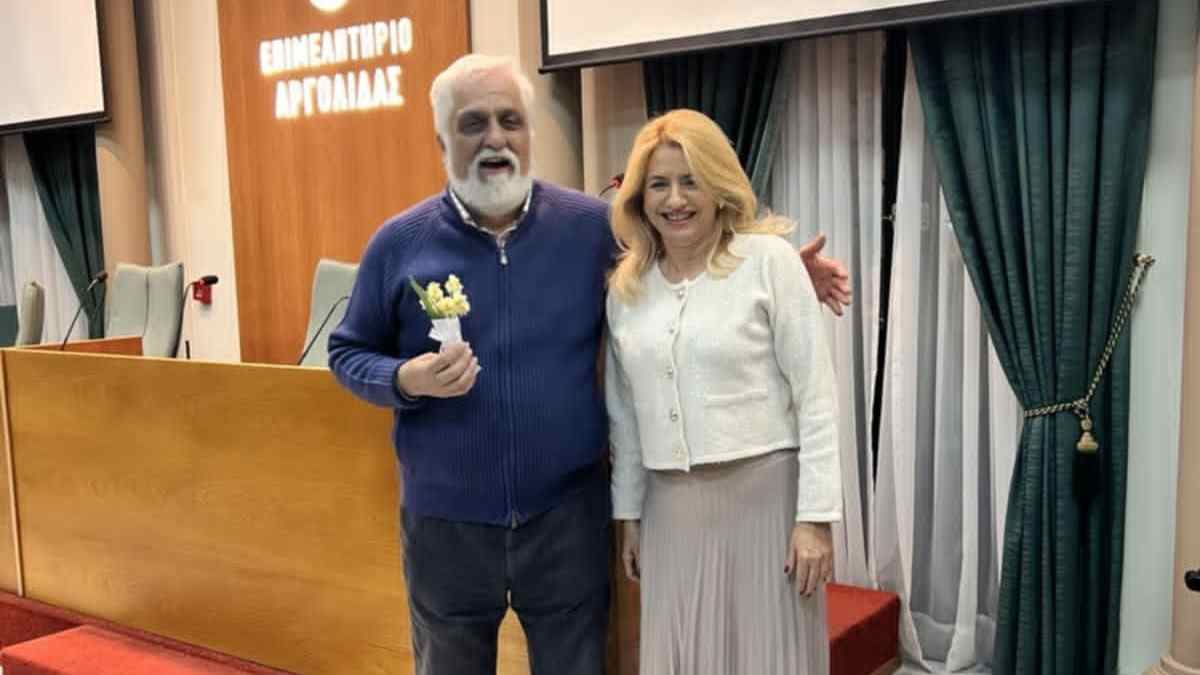 Η ομιλία του Κοσμήτορα και Λογοτέχνη Κεντρώτη στο Άργος