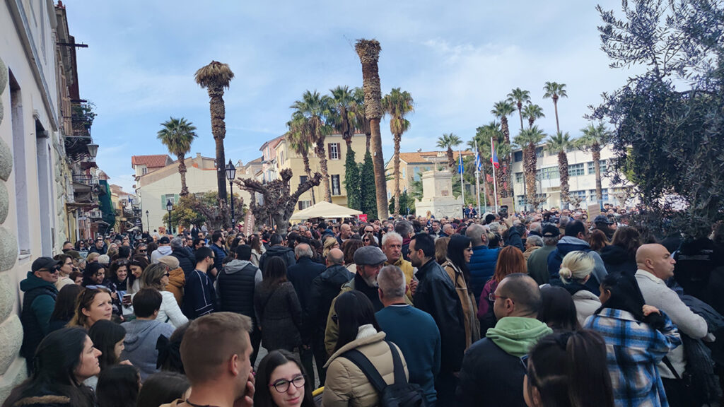 Συγκέντρωση για τα Τέμπη στο Ναύπλιο "Δεν έχω Οξυγόνο"