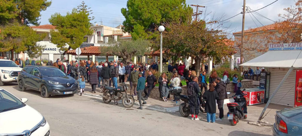 Συγκέντρωση για τα Τέμπη στο Κρανίδι