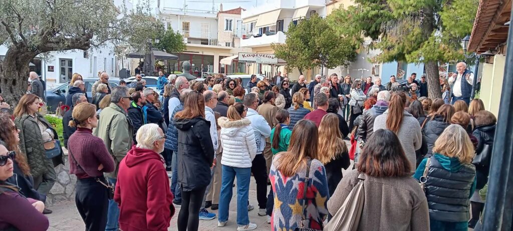 Συγκέντρωση για τα Τέμπη στο Κρανίδι