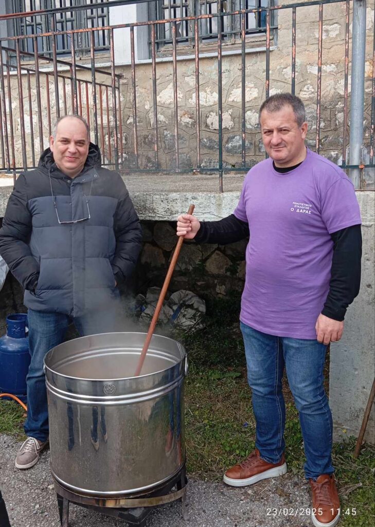 Δάρας Μεσσήνης λιώσιμο του παστού