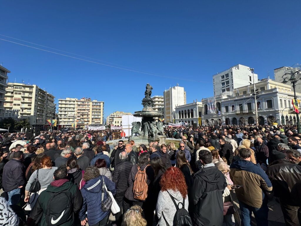 Διαδήλωση για τα Τέμπη στην Πάτρα