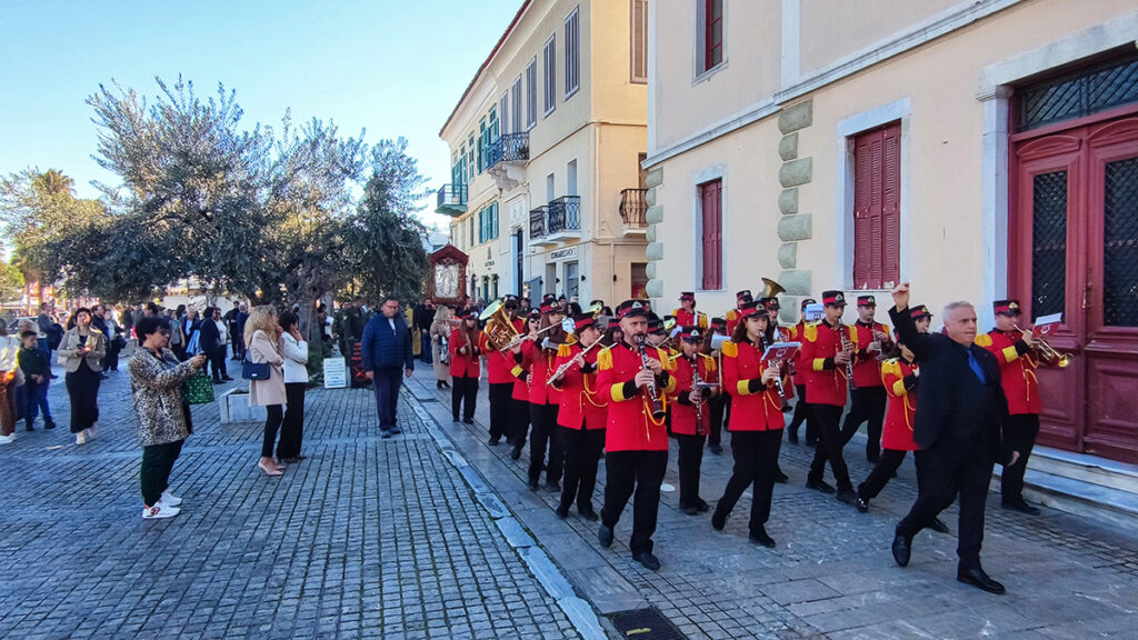 Εορτασμός Άγιος Αναστάσιος Ναύπλιο 2025 περιφορά εικόνας