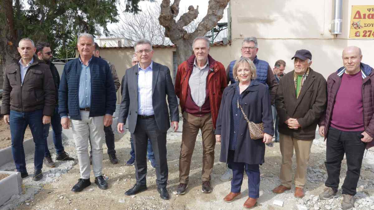 Δήμος Κορινθίων: Αυτοψία σε έργα από τον Σταυρέλη