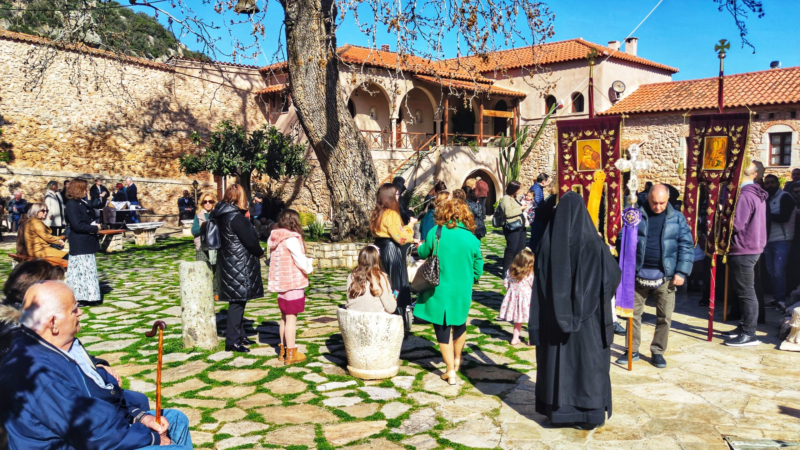 Κυριακή της Ορθοδοξίας σε ένα από τα σπουδαιότερα Μοναστήρια της Αρκαδίας