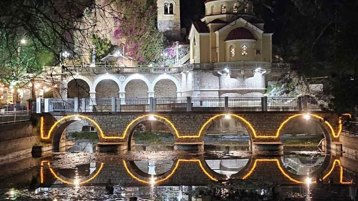 Φωτιστικές διορθώσεις στο Κεφαλάρι Αργολίδας