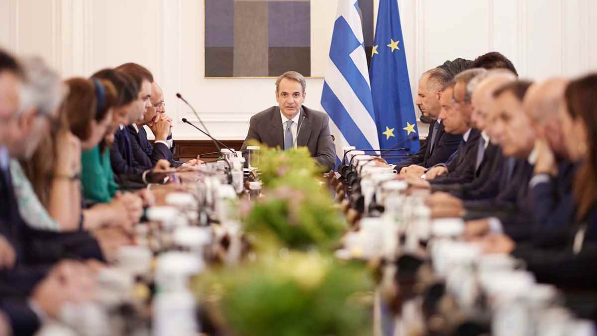 mitsotakis ypourgiko symvoulio